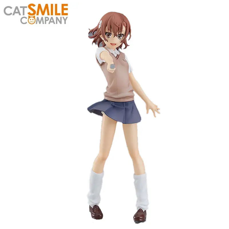 

GSC PUP Toaru Kagaku no Railgun T Mikoto Misaka Action Figure Anime Model Doll Collectible Table Ornaments Children's Toys Gift