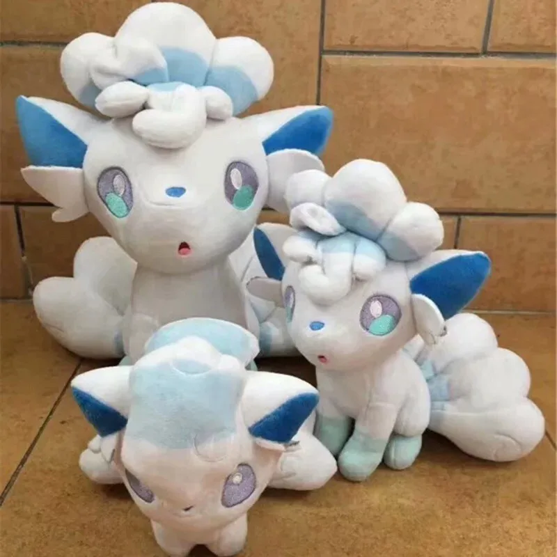 

Pokémon ice six tails plush doll Alola Pokémon ice six tails 45cm doll Pokémon birthday gift