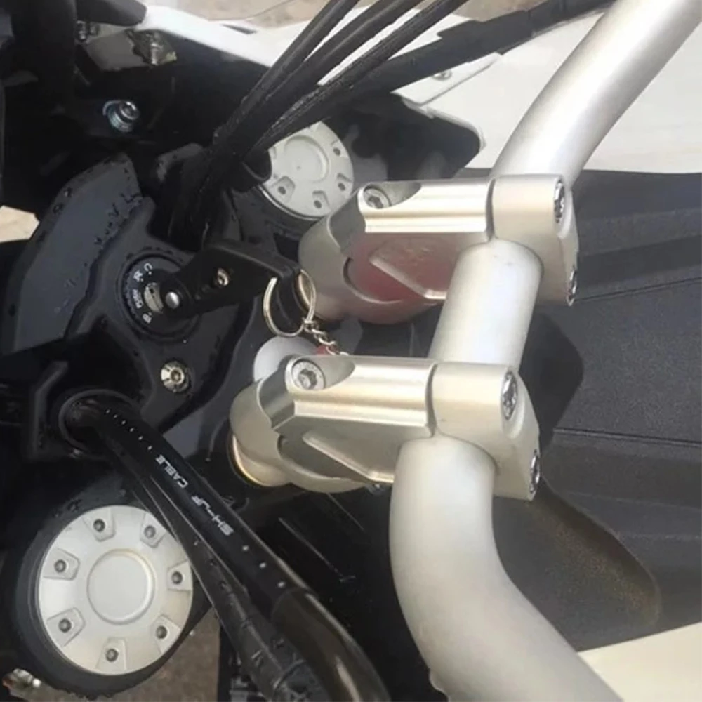 Хомут для Руля Мотоцикла 32 мм хомут высота вверх обратный удлинитель адаптеры с