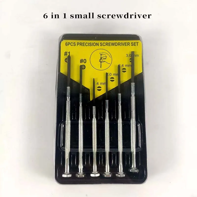 

6 Pcs Precision Screwdriver Set Corrosion-resistance Rust Resistance DurabIlity Precision Equipment Repair Tool Set