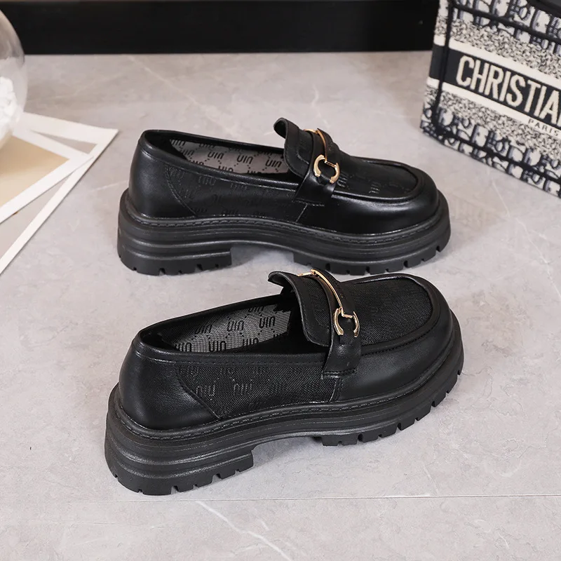 Platforms Summer Luxury Women's Loafers Designer Pumps Women's Shoes 2023 Trend Breathable Black Heels Women Sneakers