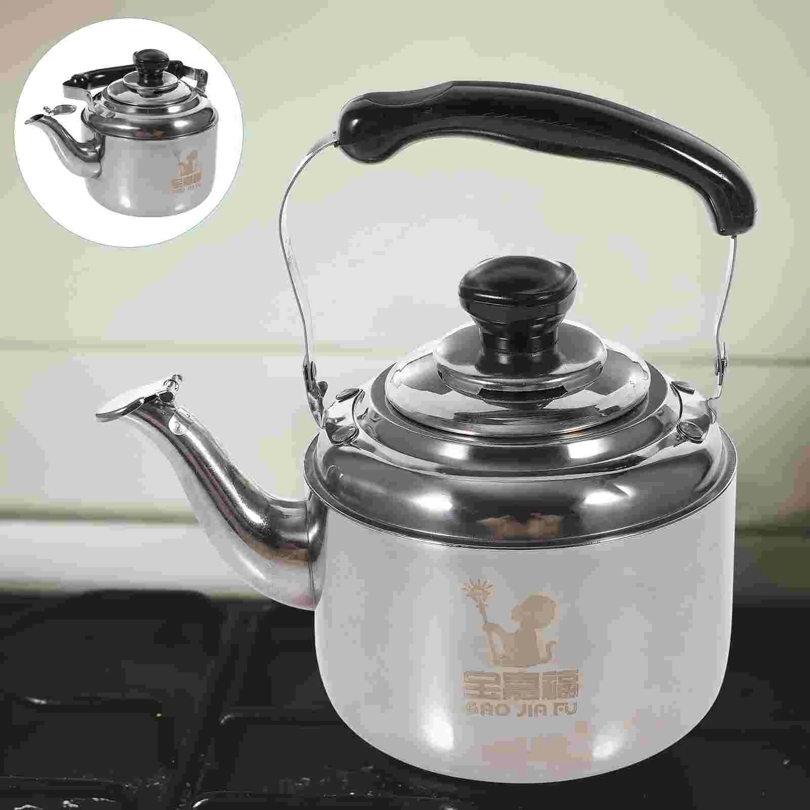 

Kettle Tea Water Stovetop Whistling Stove Teapot Stainless Steel Pot Boiling Gas Hot Pots Camping Kettles Boiler Coffee