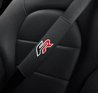 car safety belt ornament plush leather anti fur seatbelt shoulder protector for seat fr accessories cotton vehicle seat belt