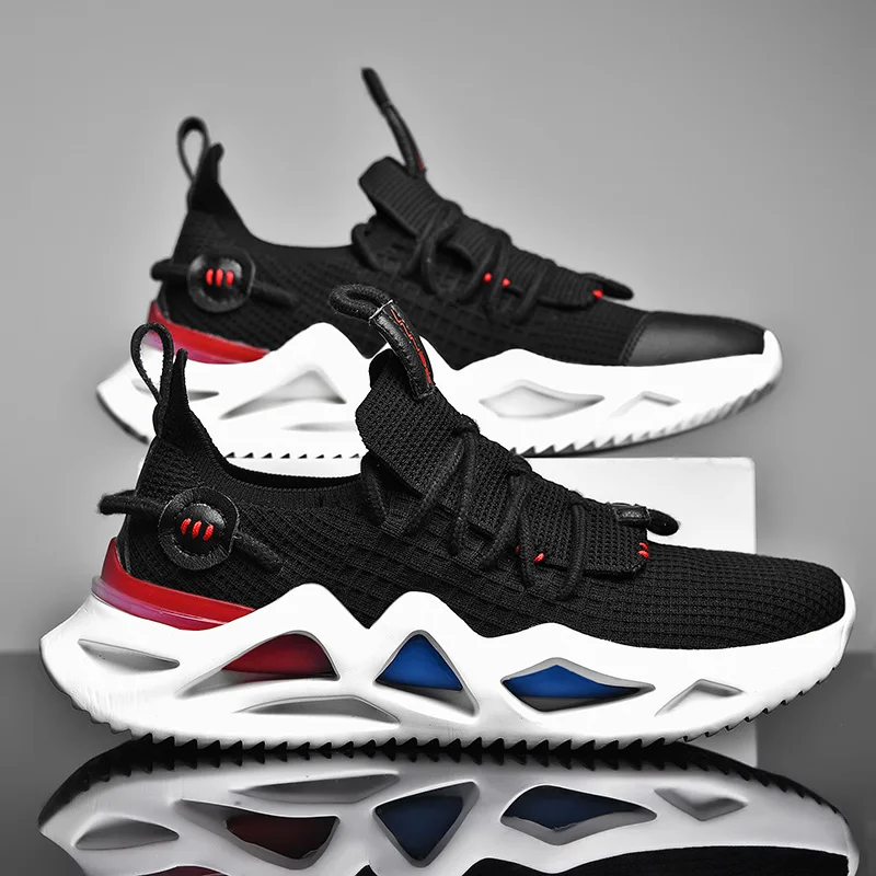 

2022 All-match Shoes Men Running Shoes For Men High Quality Mesh Walking Sports Shoes Male Lightweight Casual Sneakers Gym Shoes