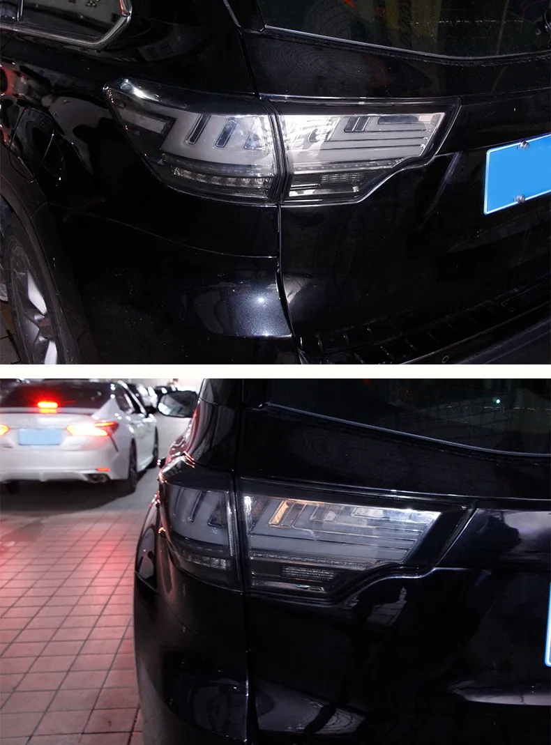 Автомобильный задний фонарь светодиодный стоп-сигнал левый и правый светильник