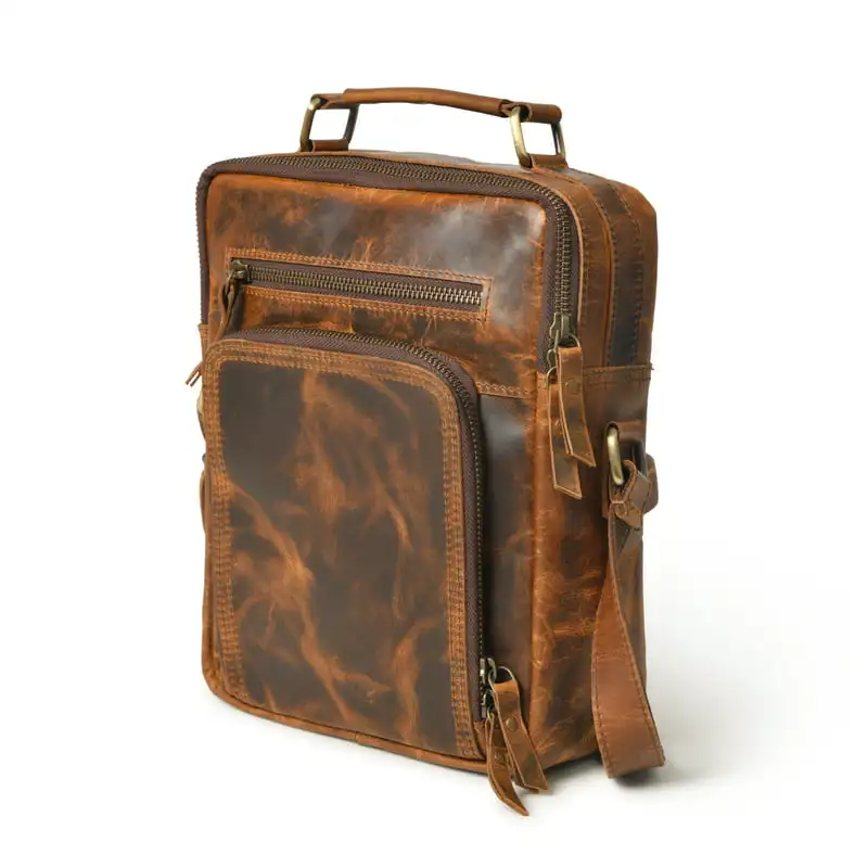 Fashionable Men's Small Shoulder Messenger Bag Purse, Ideal for Work & Everyday Use, Perfect Crossbody Bag for Men.