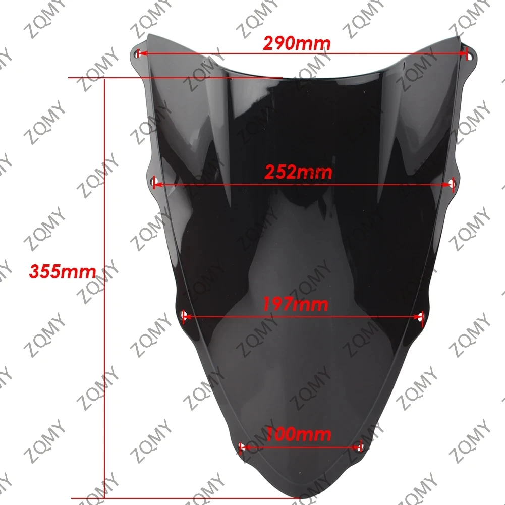 Лобовое стекло мотоцикла для Ducati 1299 1299S Panigale S 959 2015 2016 2017 2018 2019 Модель Double Bouble ABS