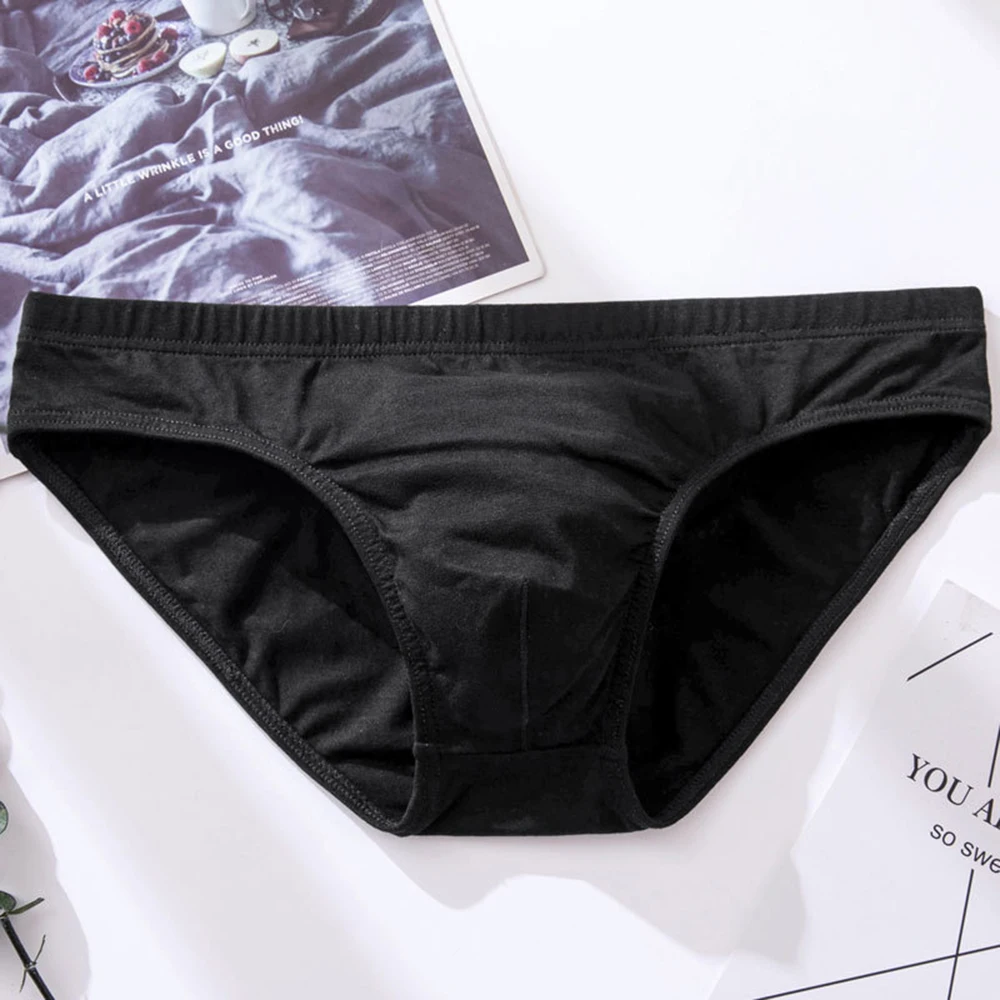 

Men's Sexy Brief Comfortable Breathable Low Rise U Convex Briefs Underwear Underpants Soft Breathable Low Waist Panties