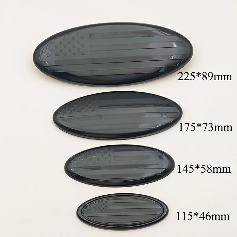 

3D ABS-эмблема Для Заднего Багажника Автомобиля, Наклейка С Американским Флагом Для Ford F150 F250 Explorer EcoSport EDGE