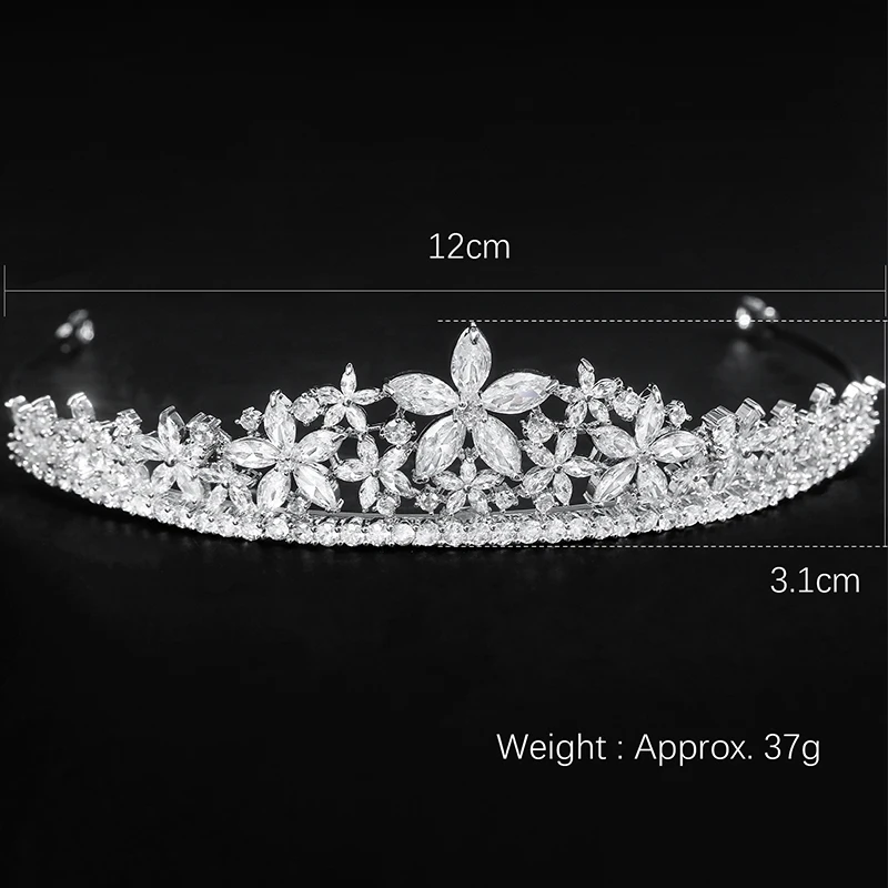 Изысканные тиары и короны YYSUNNY с кристаллами в стиле принцессы для женщин