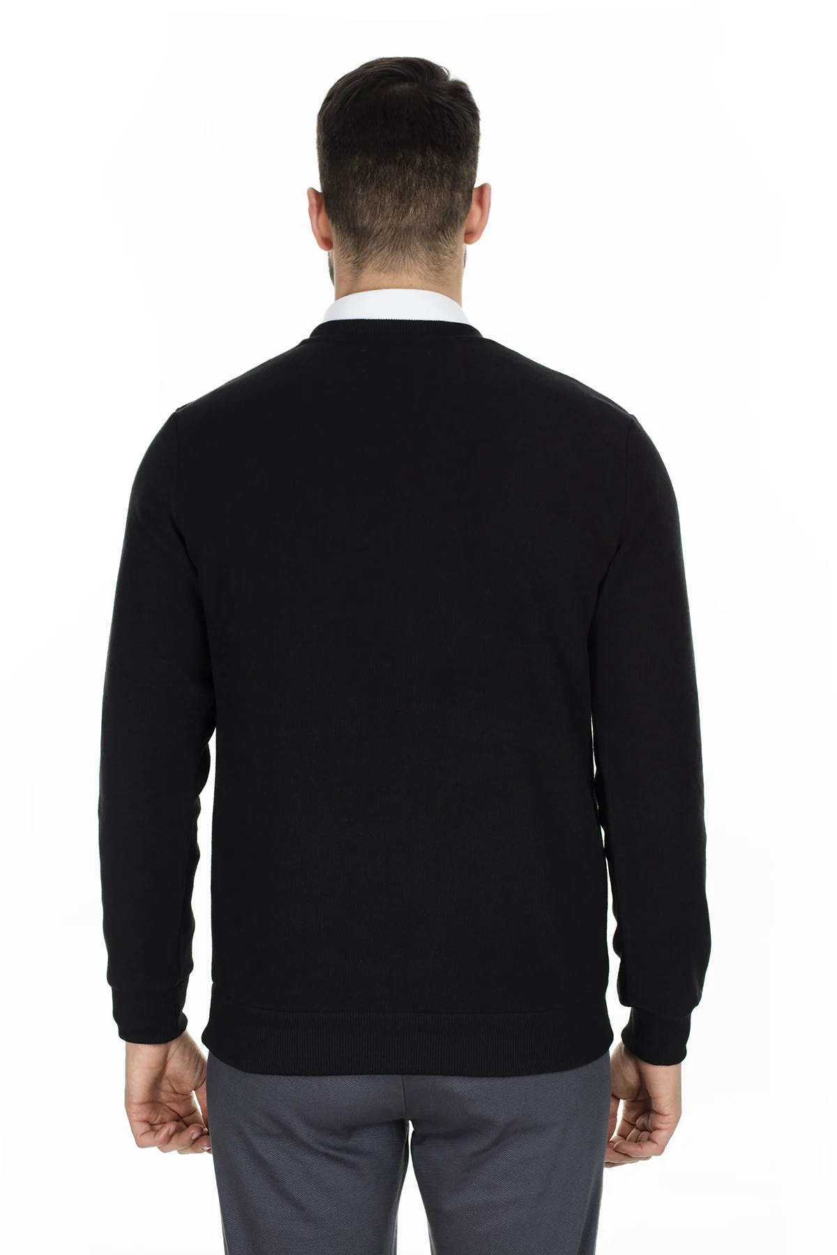 Мужская повседневная спортивная толстовка Buratti с круглым вырезом и длинным рукавом Повседневная Толстовка