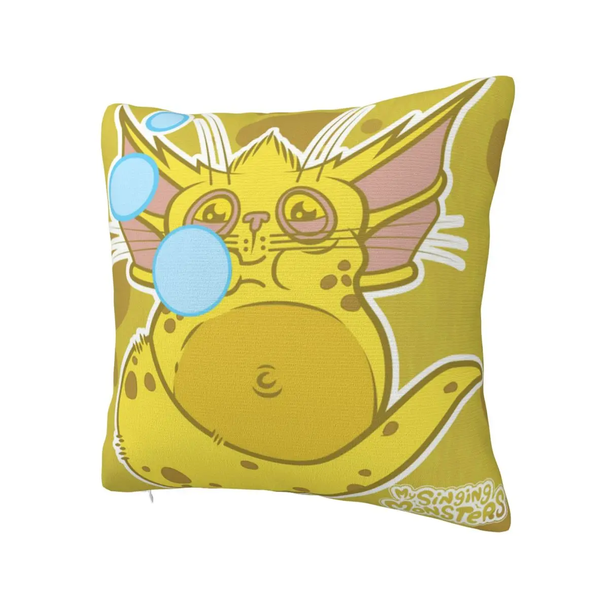 Наволочка мой Поющий монстр декоративная наволочка с рисунком мультяшная игра