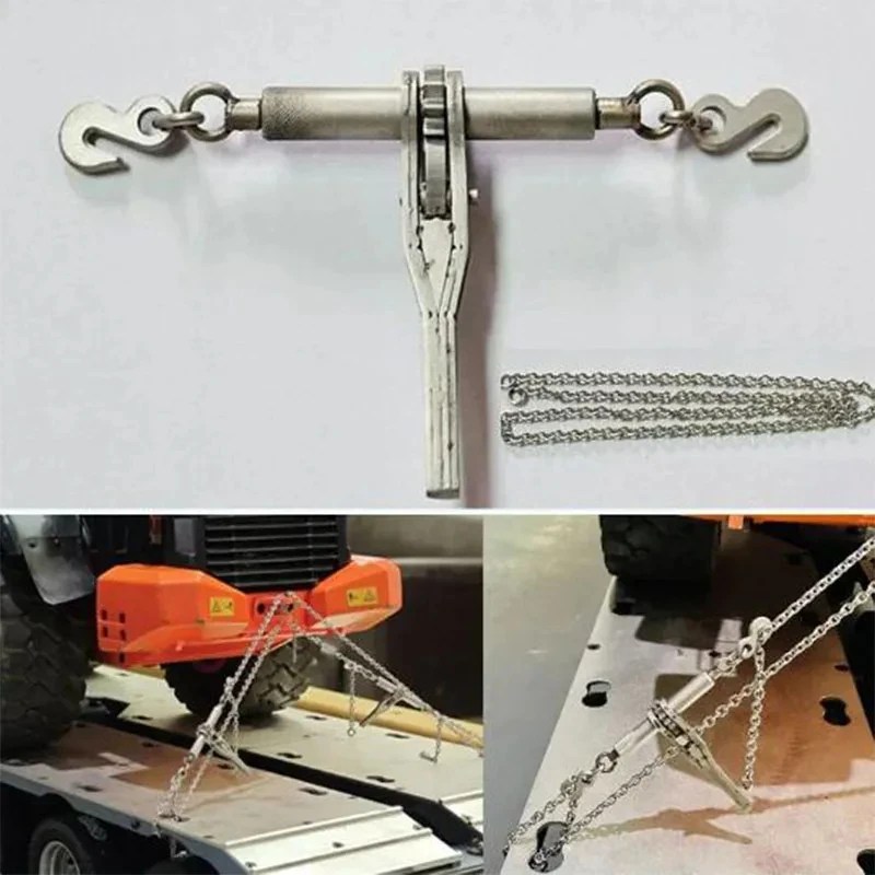 JDM металлический натяжитель цепи для 1/12 1/14 Tamiya RC самосвал экскаватор Huina 1580 Cat 336