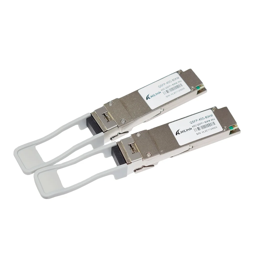 

3 YEARS WARRANTY! 40G QSFP+ ZR4 80KM LWDM4 1310nm LC SMF DOM Optical Fiber Transceiver