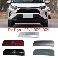 for toyota rav4 rav 4 2020 2021 car front bumper tow hook cover trailer eye cap lid