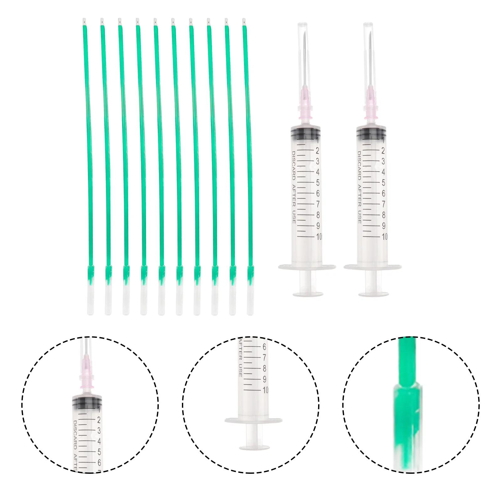 

1 Set Dog Pet Spermaduct Syringe Set Disposable Artificial Insemination Tube Kit