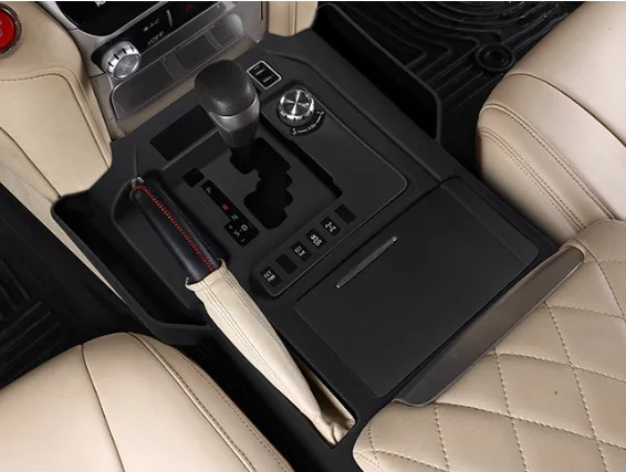 

Специально разработан для Toyota 2016-2022 Land Cruiser LC200, центральная панель переключения передач, силиконовая накладка, ящик для хранения