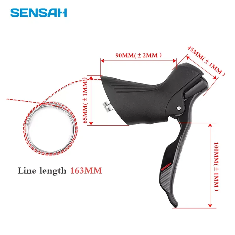 SENSAH EMPIRE 2X11 скорость велосипедная трансмиссия из углеродного волокна с