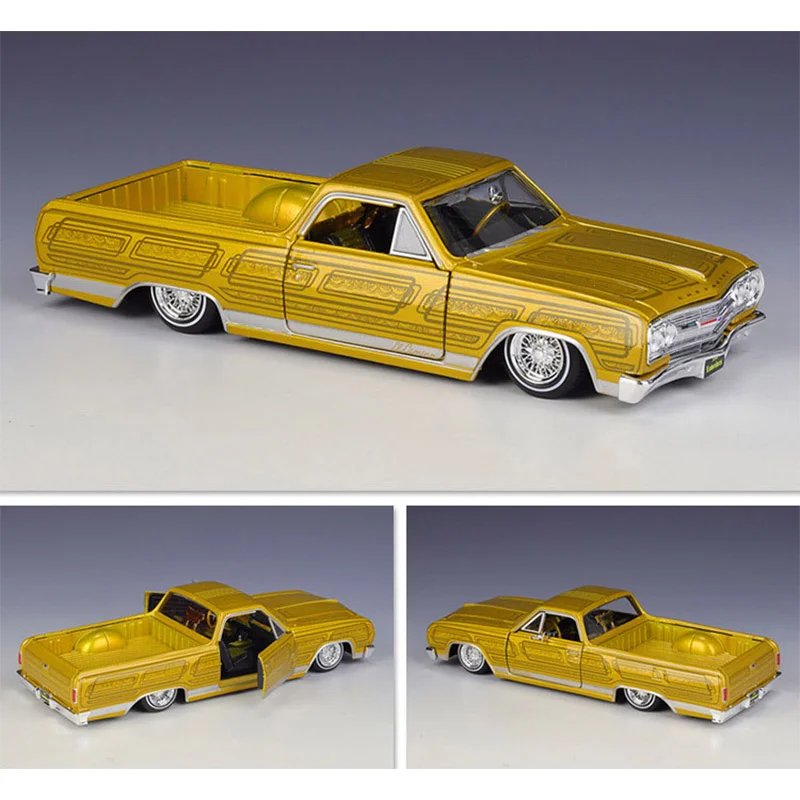 

Maisto 1:25 1965 Chevrolet El Camino Alloy Racing Car Model Diecasts Metal Toy Sports Car Model Simulation Collection Kids Gifts