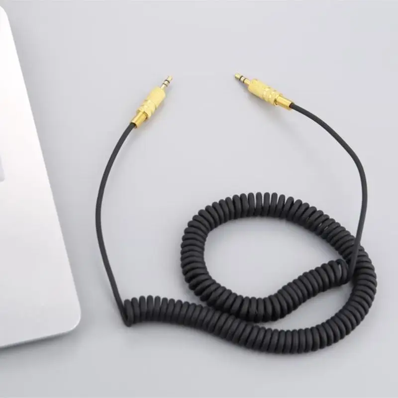

2.6M Cable Replacement Headphone Audio Cable Extension Noise Cancelling Convenient for Woburn Kilburn II Speaker Male 896C