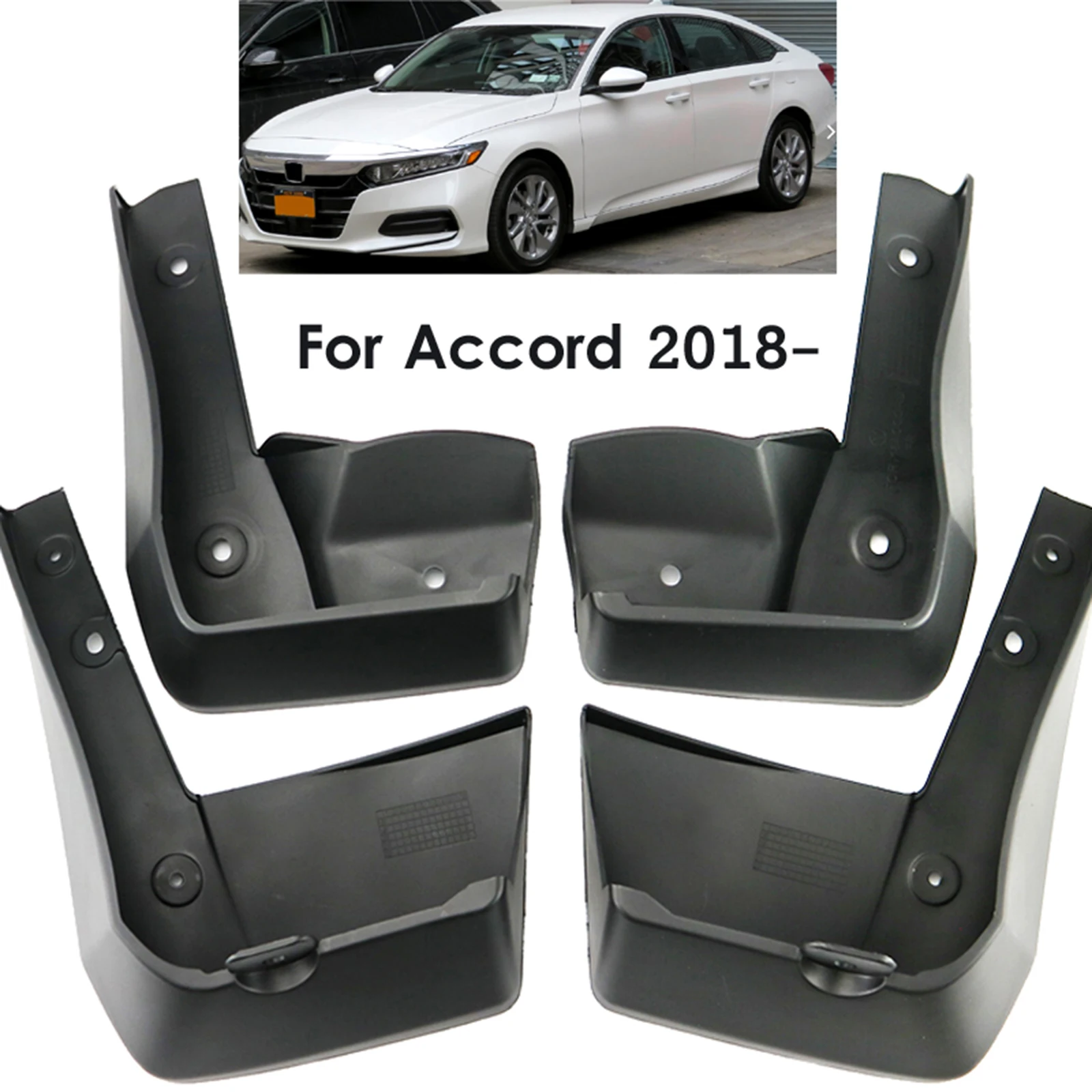 

4 шт./комплект, передние и задние щитки от грязи для Honda Accord 2018 - 2021