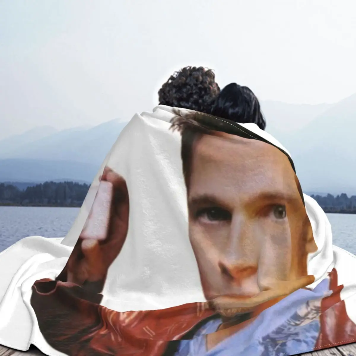 Fight Club Tyler Durden Brad Pitt Ультрамягкое одеяло из микрофлиса