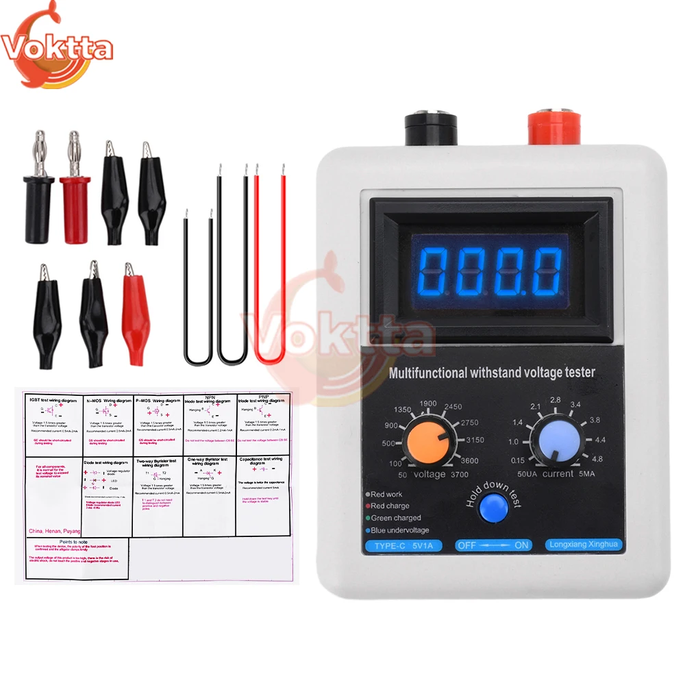 

Gaqqee Тестер напряжения транзисторов 0-3700В