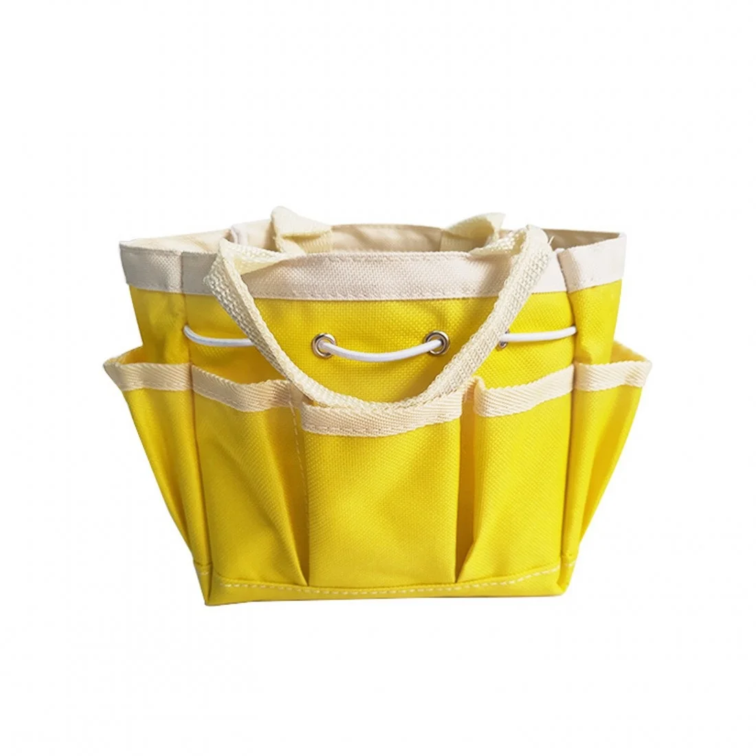

Large Capacity Good Workmanship 4 Solid Color Optional Practical Oxford Cloth Versatile Bucket Garden Tool Organizer Handbags