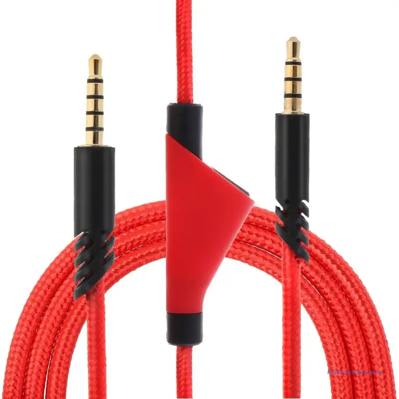 

Headphone Tear-resistant Aux Cables for AstroA10 A40 A30 Earphone Pure Sound Cable Fidelity Sound Cord DropShipping