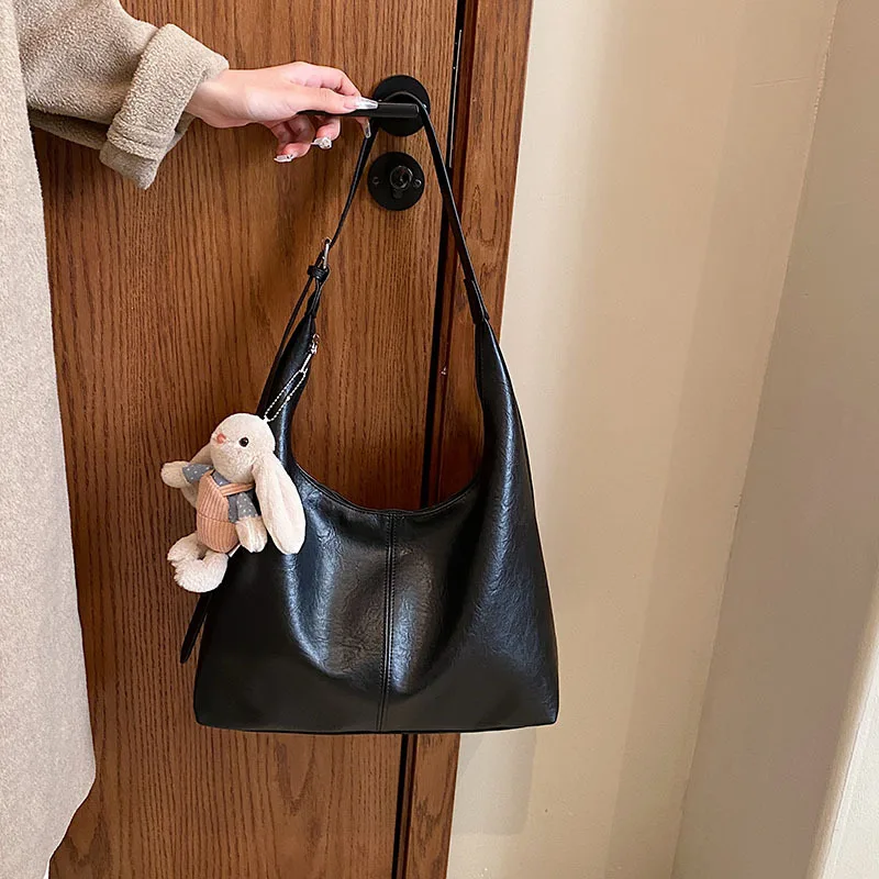 Нишевая текстурная женская сумка для подмышек новинка 2024 стильная повседневная