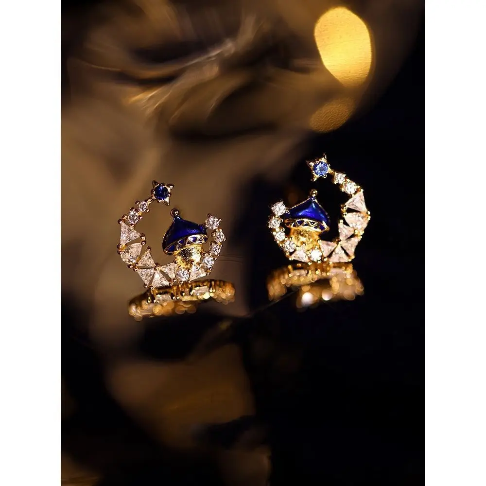 

Exquisite and Versatile Fairy Tale Ear Studs Earrings Female Temperament