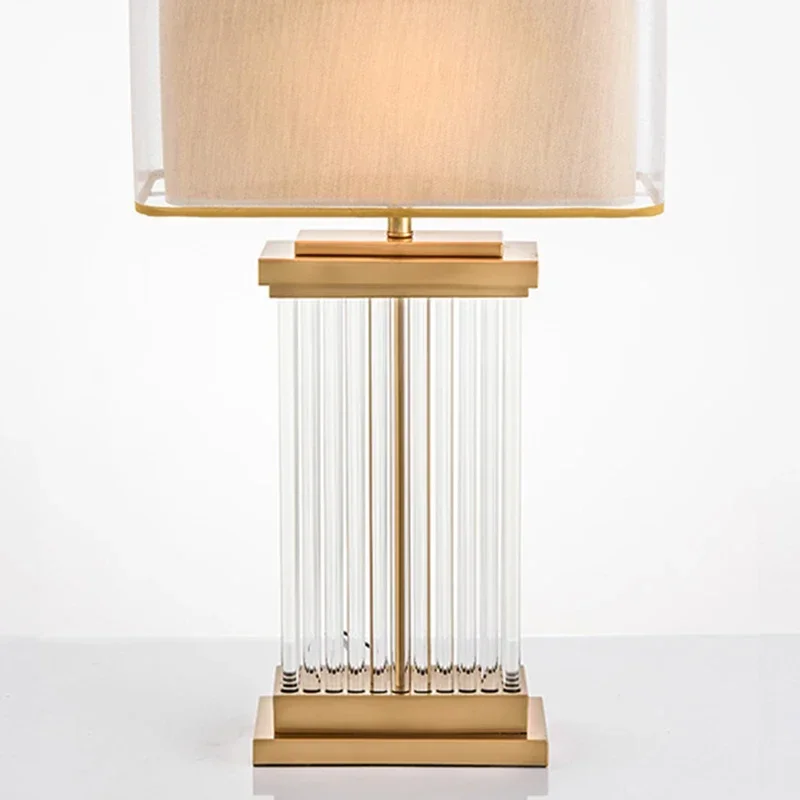 Настольная лампа с украшением в скандинавском стиле современный квадратный