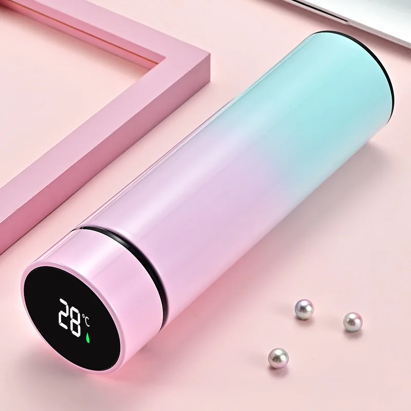 

1PCS Intelligent Stainless Steel Thermos Temperature Display Smart Portable Water Bottle Vacuum Flasks Thermoses Coffee Cup