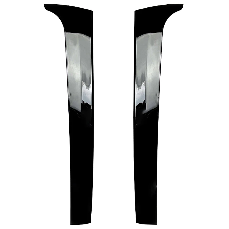 Глянцевая черная наклейка на заднее стекло боковой спойлер утиный сплиттер