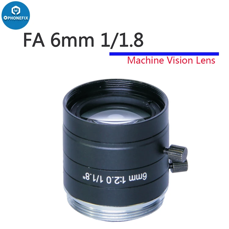 5-мегапиксельная ручная линза радужной оболочки 4 мм 6 8 12 16 25 35 50 75 фиксированное