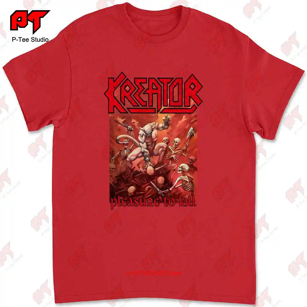 Маленькая черная футболка Kreator pleasures To Kill S KBML