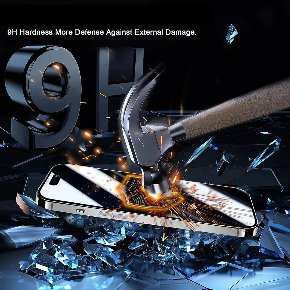 2 шт. 9H премиум стекло для iPhone 16 Pro Max 15 14 Plus защита экрана из закаленного стекла Ifone