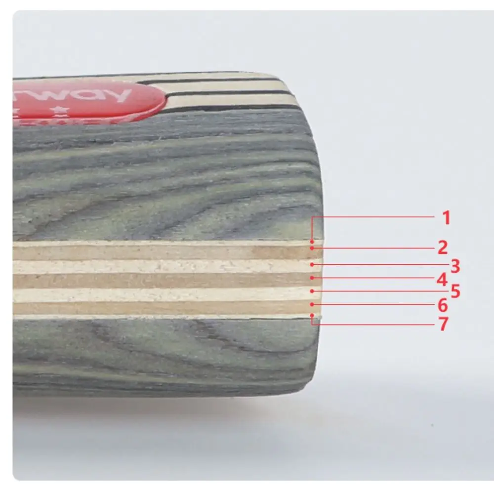 Весло из липы для пинг-понга Nanotechnology удобная ручка принадлежности прочные