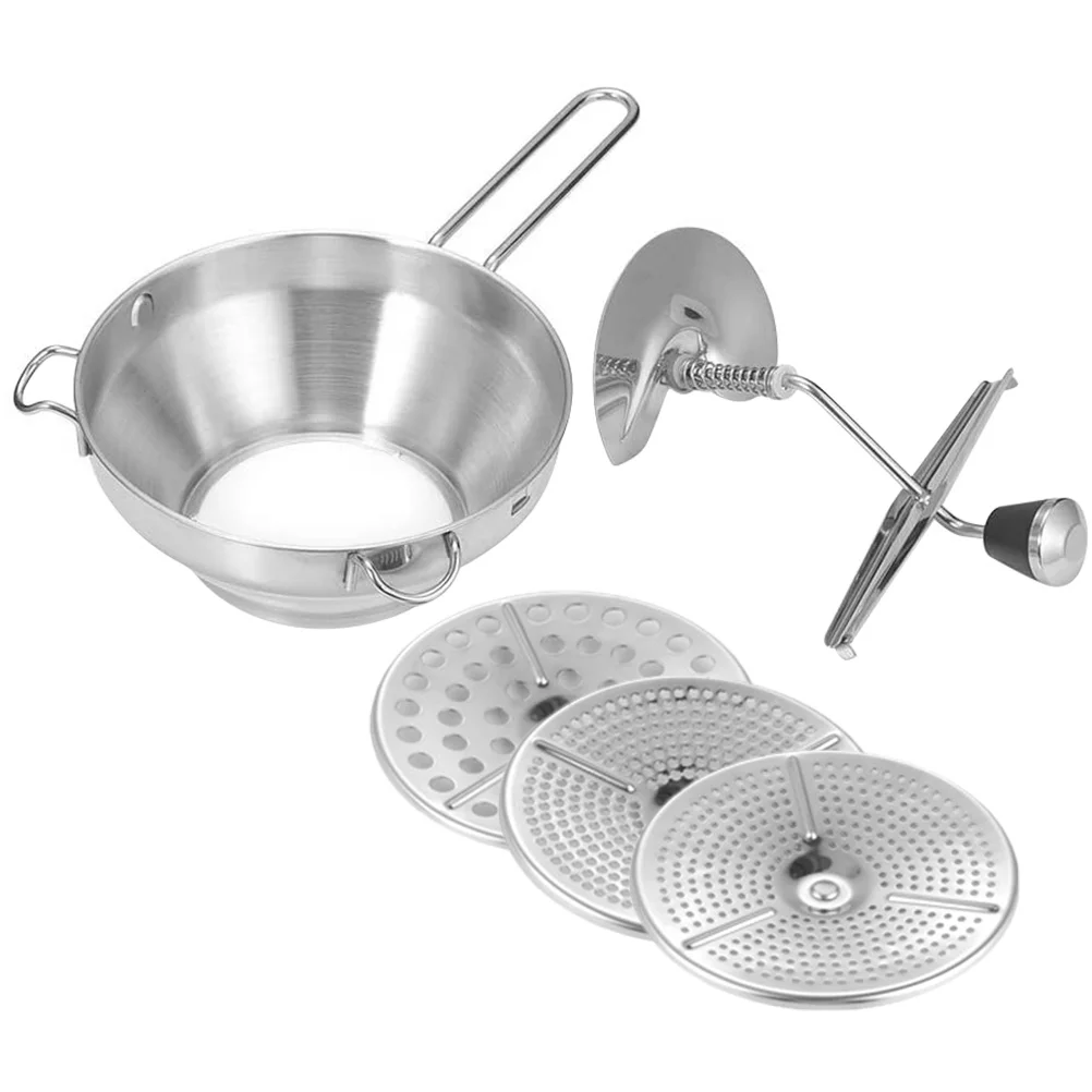 

Grinder Stainless Steel Stirrer Baby Fruit Extractor Juicer Vegetables Masher Sweet Potato Mincer