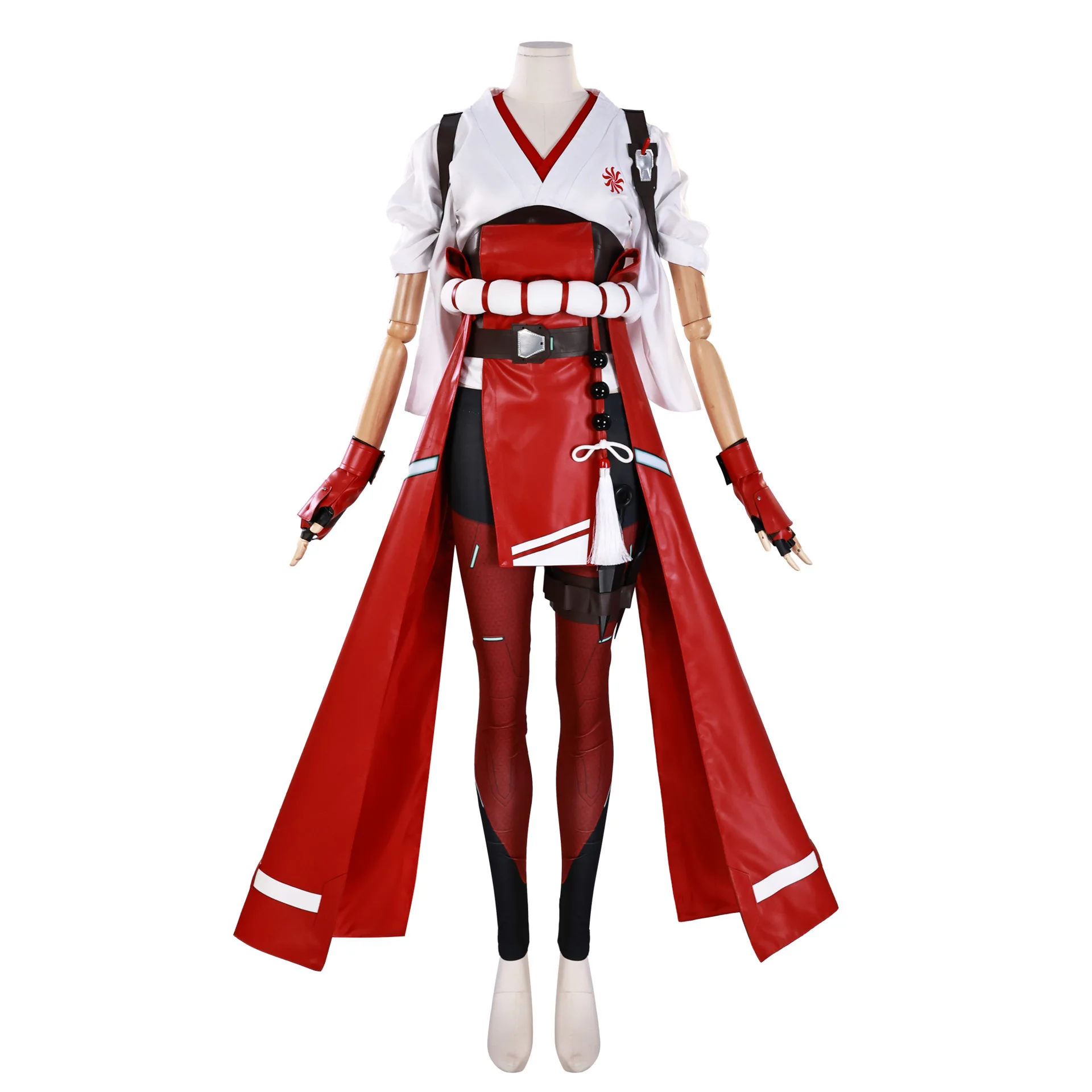 Фото Kiriko, оригинальный кожаный косплей, аниме-игра, комплект костюмов Kamori Kiriko, униформа для рождественской вечеринки на Хэллоуин 2026 №2