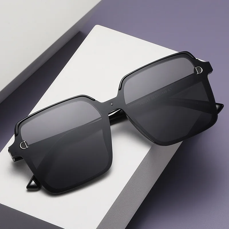 Por Lenses 2024 женские мужские B7205 овальные солнцезащитные очки из смолы для взрослых