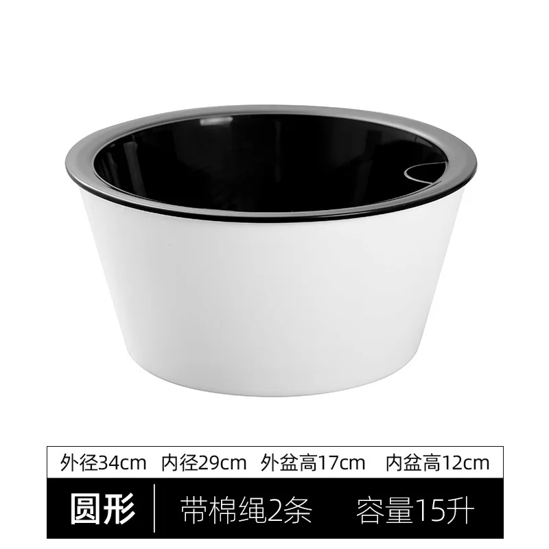 

Inner Diameter 29cm indoor plant pot nordic planter resin flower pot orchid pot 15L