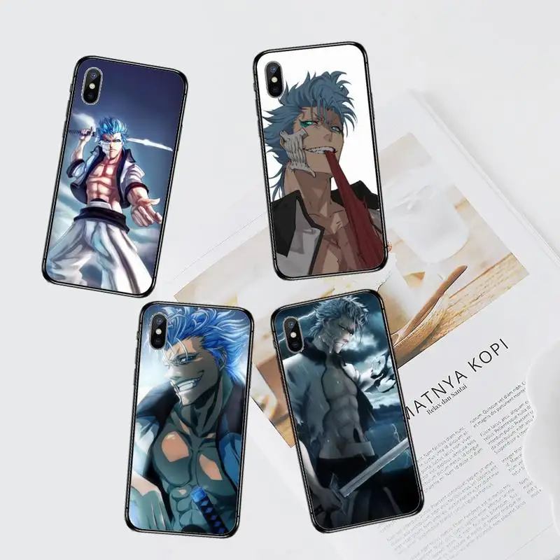

Grimmjow Jaegerjaquez Bleach Phone Case For iphone 12 11 13 7 8 6 s plus x xs xr pro max mini shell