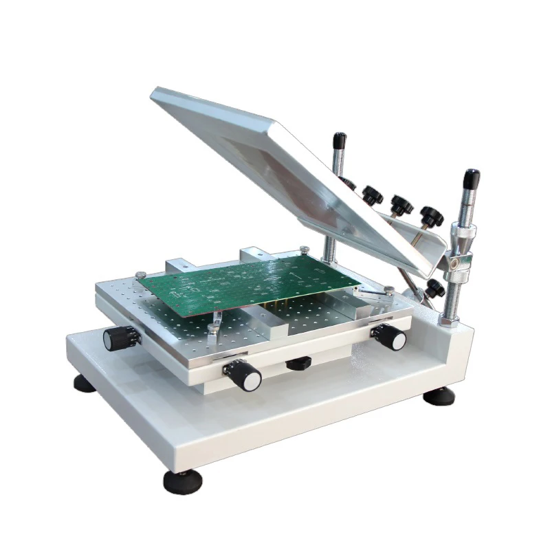 

Hot sale manual screen printer pcb solder paste printer Mini Handy Solder Paste Screen Printing Machine