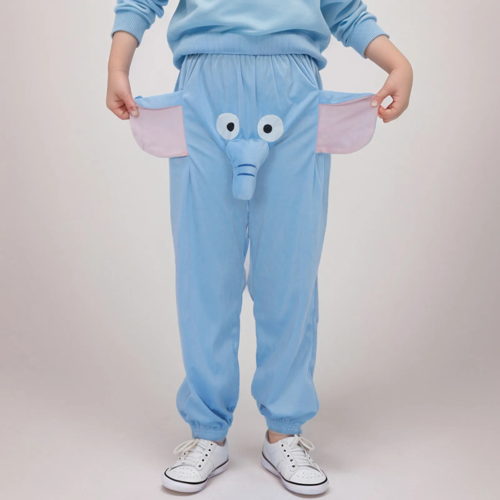 

Winter Elephant Pajama Pants Kids Boys Girls Cute Animal Funny Cartoon Elephant Sleepwear With Big Nose And Ears Trunk