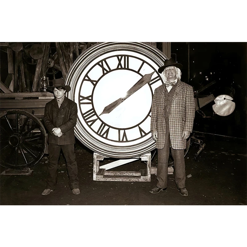 

Постер "Назад в будущее" печать на холсте