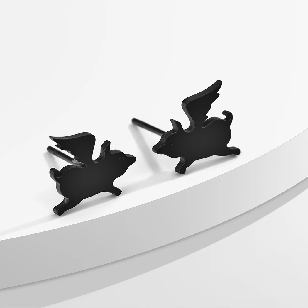 Украшения CHENGXUN из нержавеющей стали летающие искусственные животные шпильки