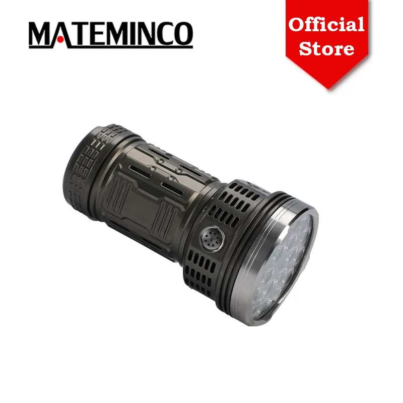 Фото Mateminco MT18X 21000lm 871m Type-C USB быстрая зарядка внешний аккумулятор фонарь EDC Самооборона фонарик тактический светодиодный фонарик №3