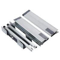 300mm tamdem box drawer slide slim box sliding soft closing drawer system double wall tandem box slide
