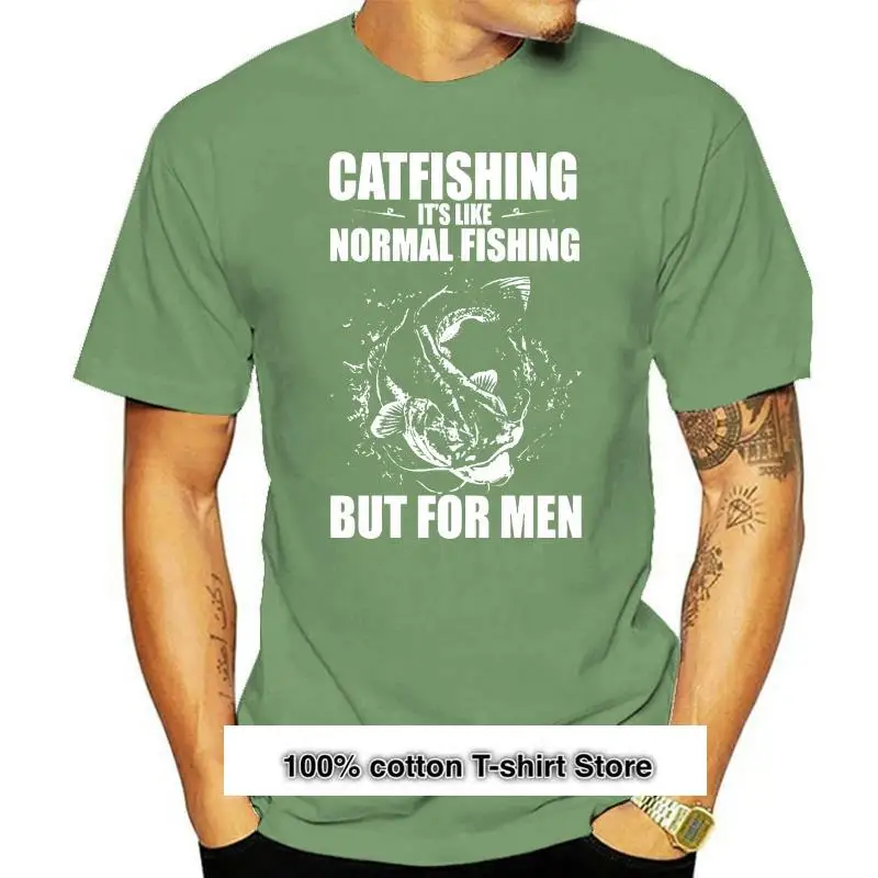 

Camiseta de pesca de gato para homy mujer, camiseta